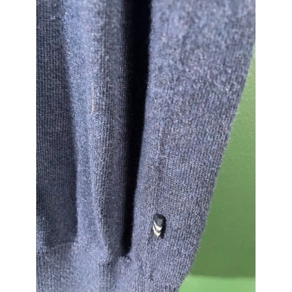 Nautica - Men's Blue V-Neck Sweater Vest - Size L - Picture 3 of 6